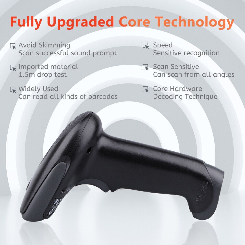 Honeywell Hyperion 1300G-2USB Handheld 1D Barcode Scanner Reader w/ USB Cable