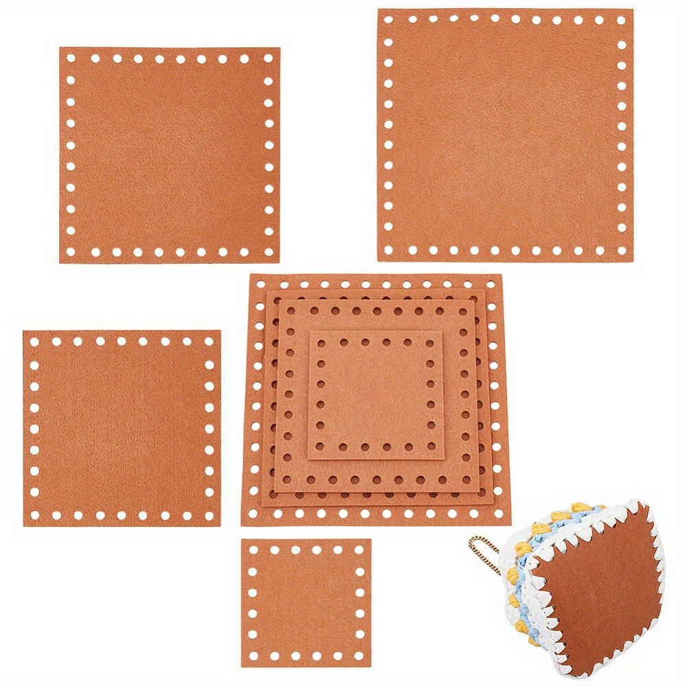 1set Square Felt bag Bottom for Knitting bag Women Bags Handmade Accessories