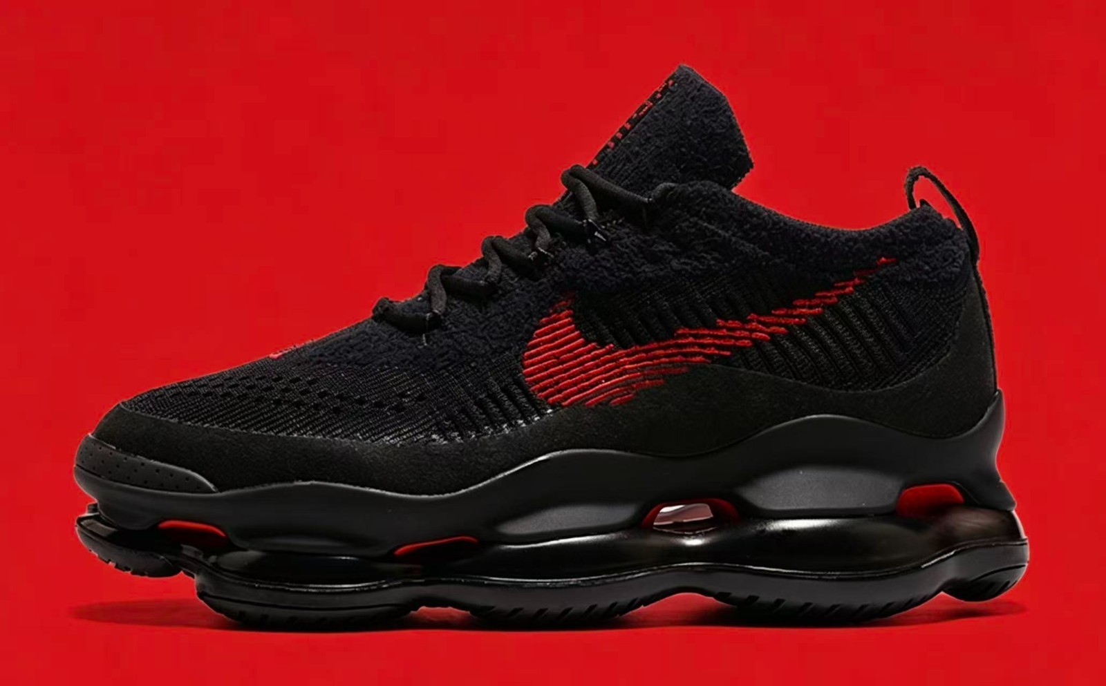 Nike Air Max Scorpion 2022 black and red Men's Shoes DJ4701-004