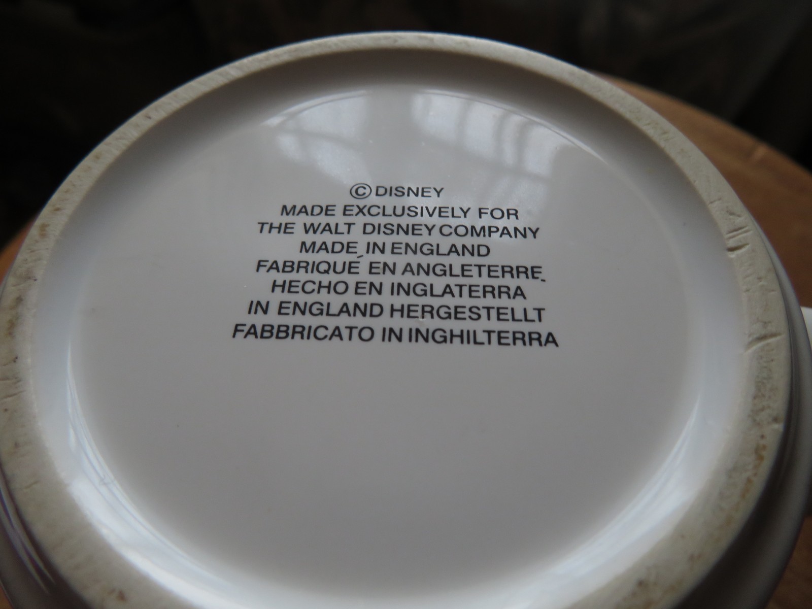 Walt Disney 101 Dalmatians mug Made in England