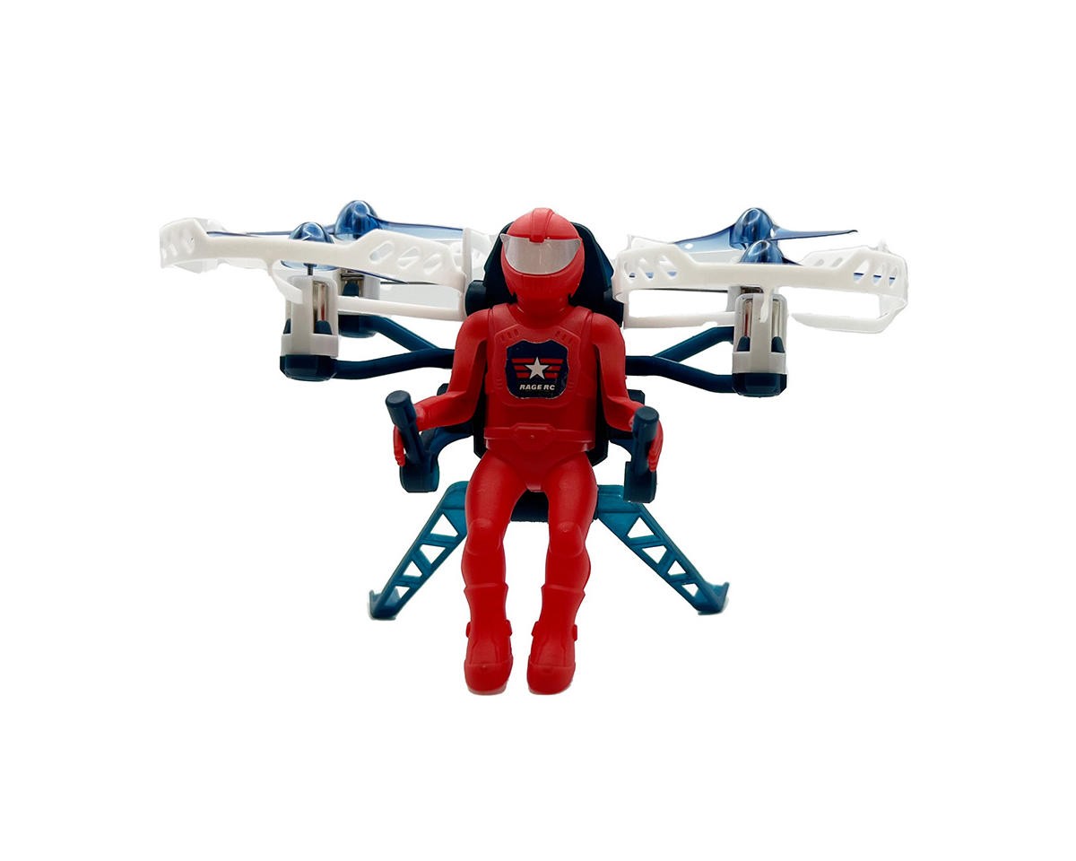 Rage R/C RGR4521 Red Jetpack Commander XL RTF