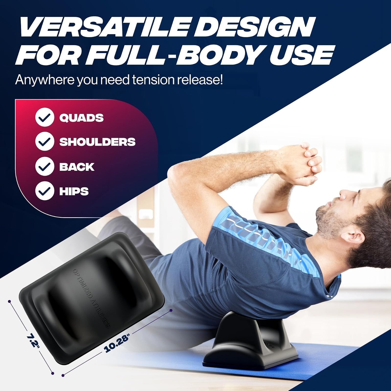 Optimized Athletics Psoas Release Tool - Deep Tissue Relief & Stretching Tool