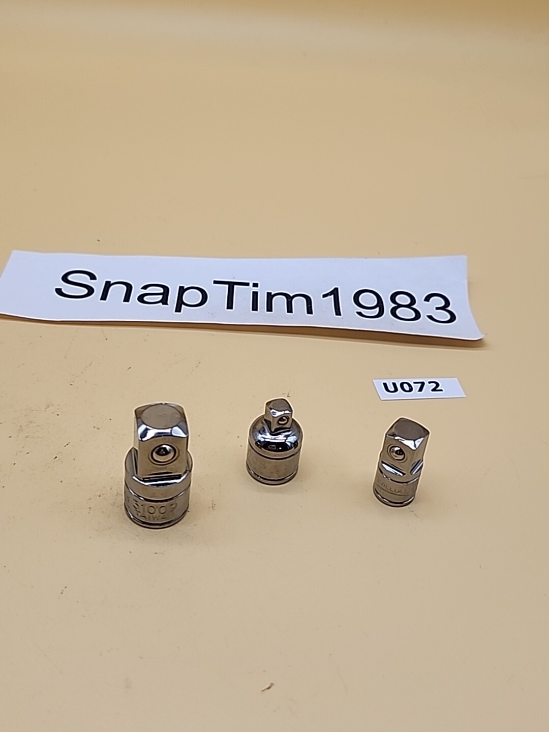 3/8" F  Adaptor,High-Polished Chrome Finish, 1" Long, Williams 31008+30009+31009