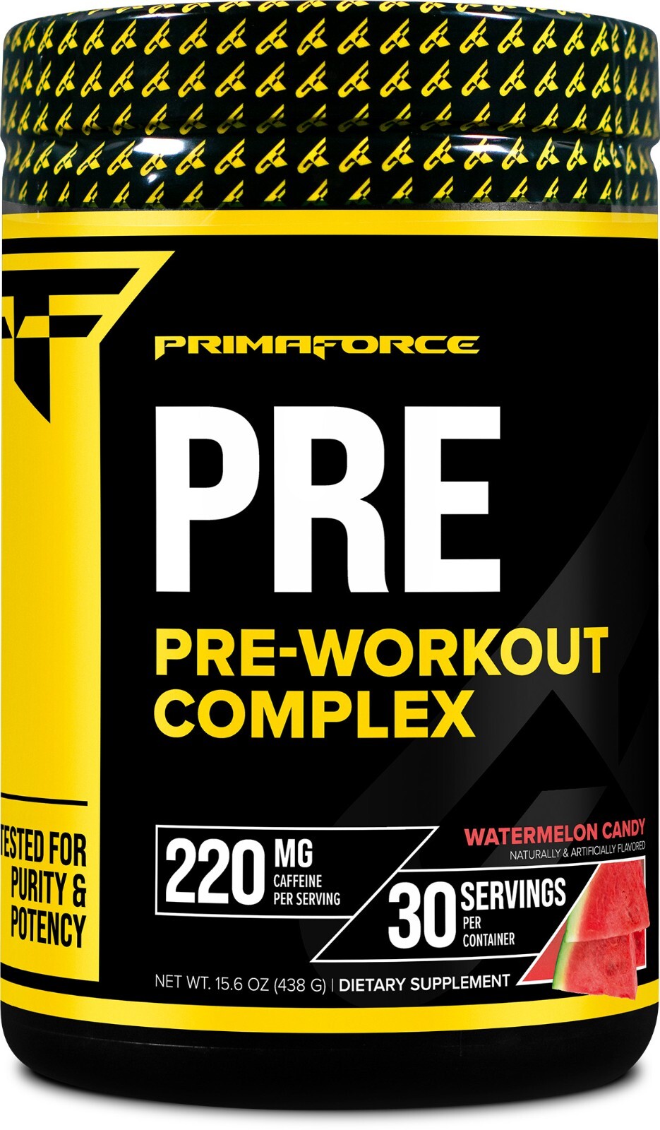 Primaforce Pre-Workout Complex Powder (30 Servings)  - Watermelon Candy Flavor