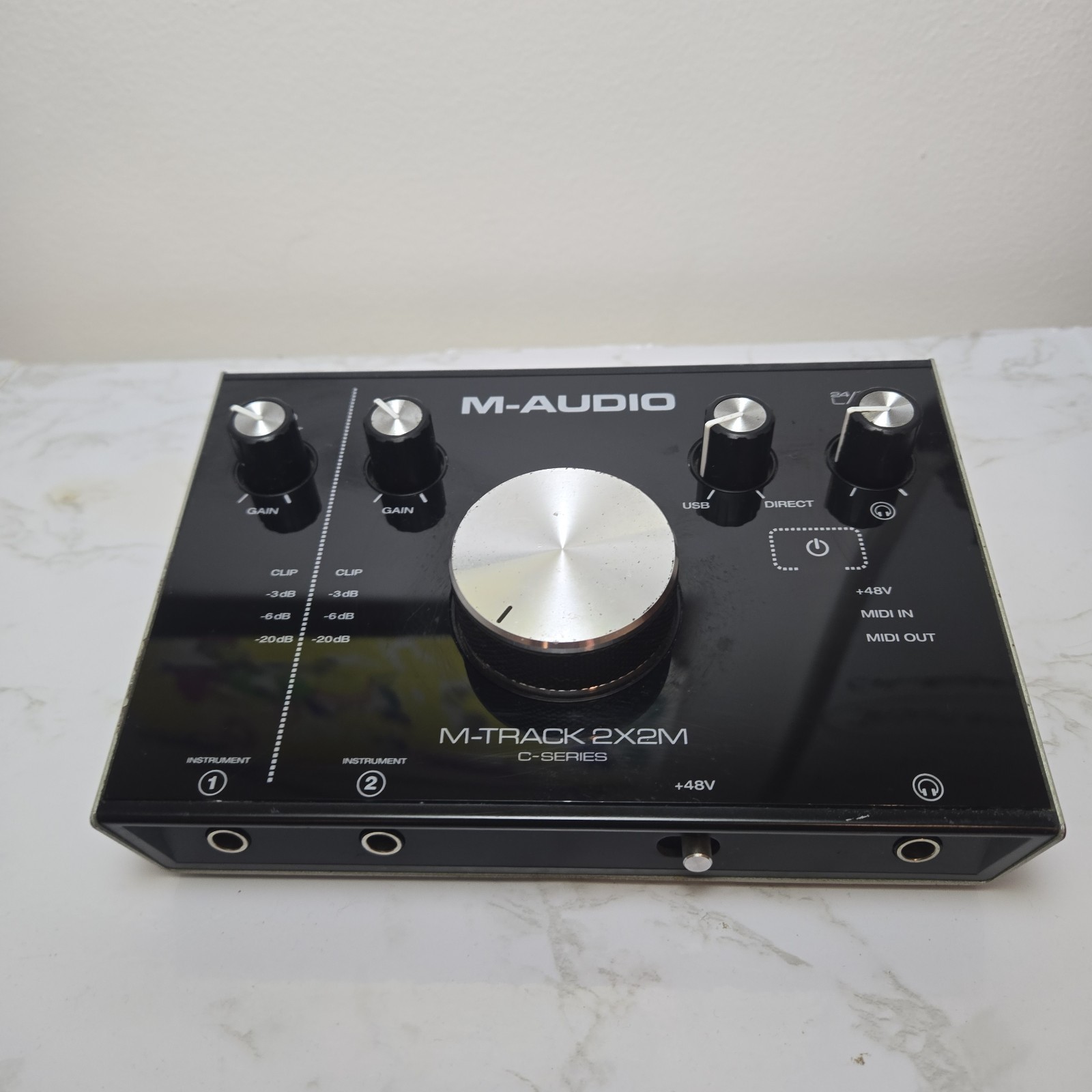 M-Audio M Track 2X2M C-Series USB Audio Interface Clean