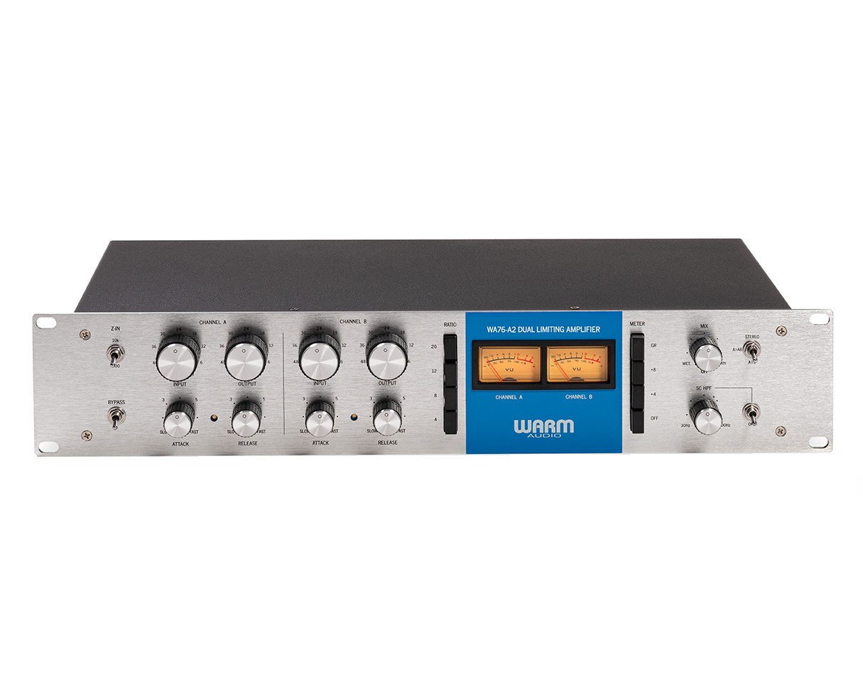 Warm Audio WA76-A2 Dual-Channel Vintage-Voiced Discrete FET Studio Compressor