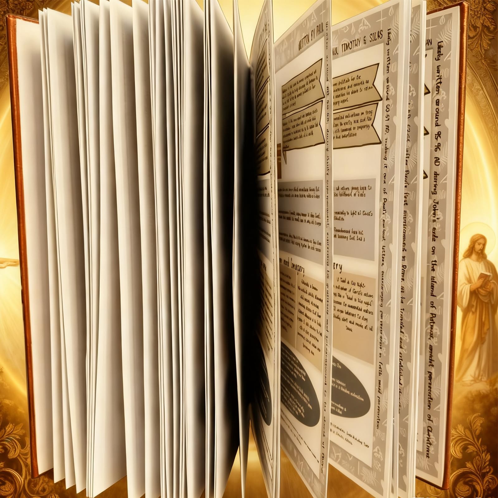 Bible Study Guide 66-Page Bible Study Guide Daily Devotional Journal Prayer S...