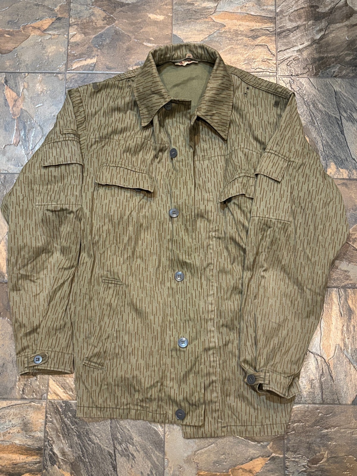 East German NVA DDR Strichtarn Uniform Top.  IR Concealing Combat Tunic