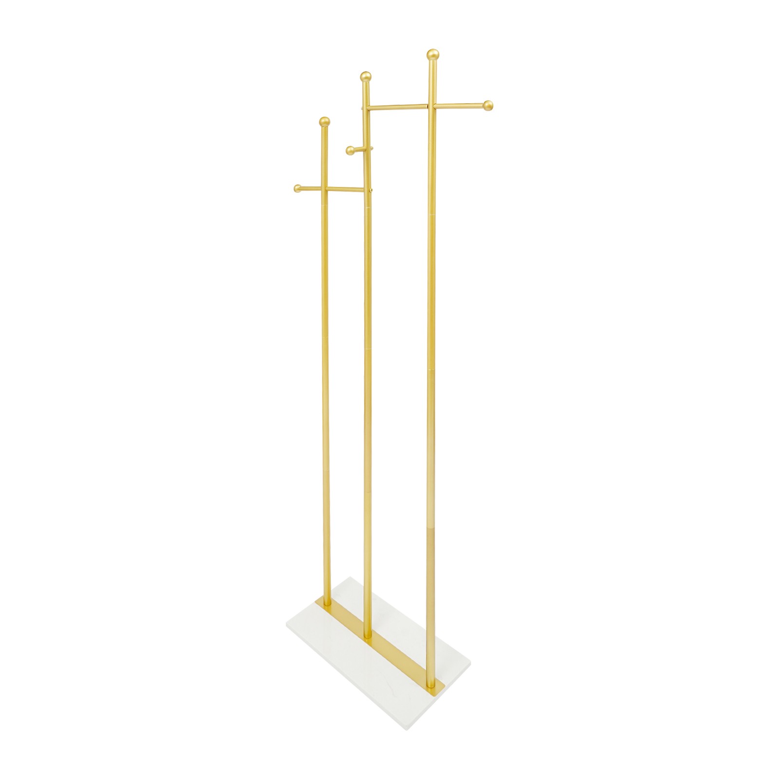 Clothes Rack Standing Clothes Rack With Marble Base Garment Rack For Hanging