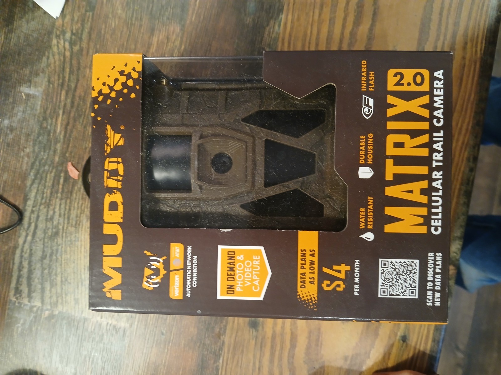 Muddy Matrix 2.0 Cellular Trail Camera 36MP 1080P 80ft Night Vision