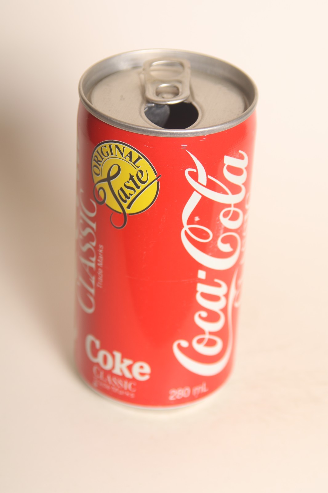 Coca-Cola Classic soda can