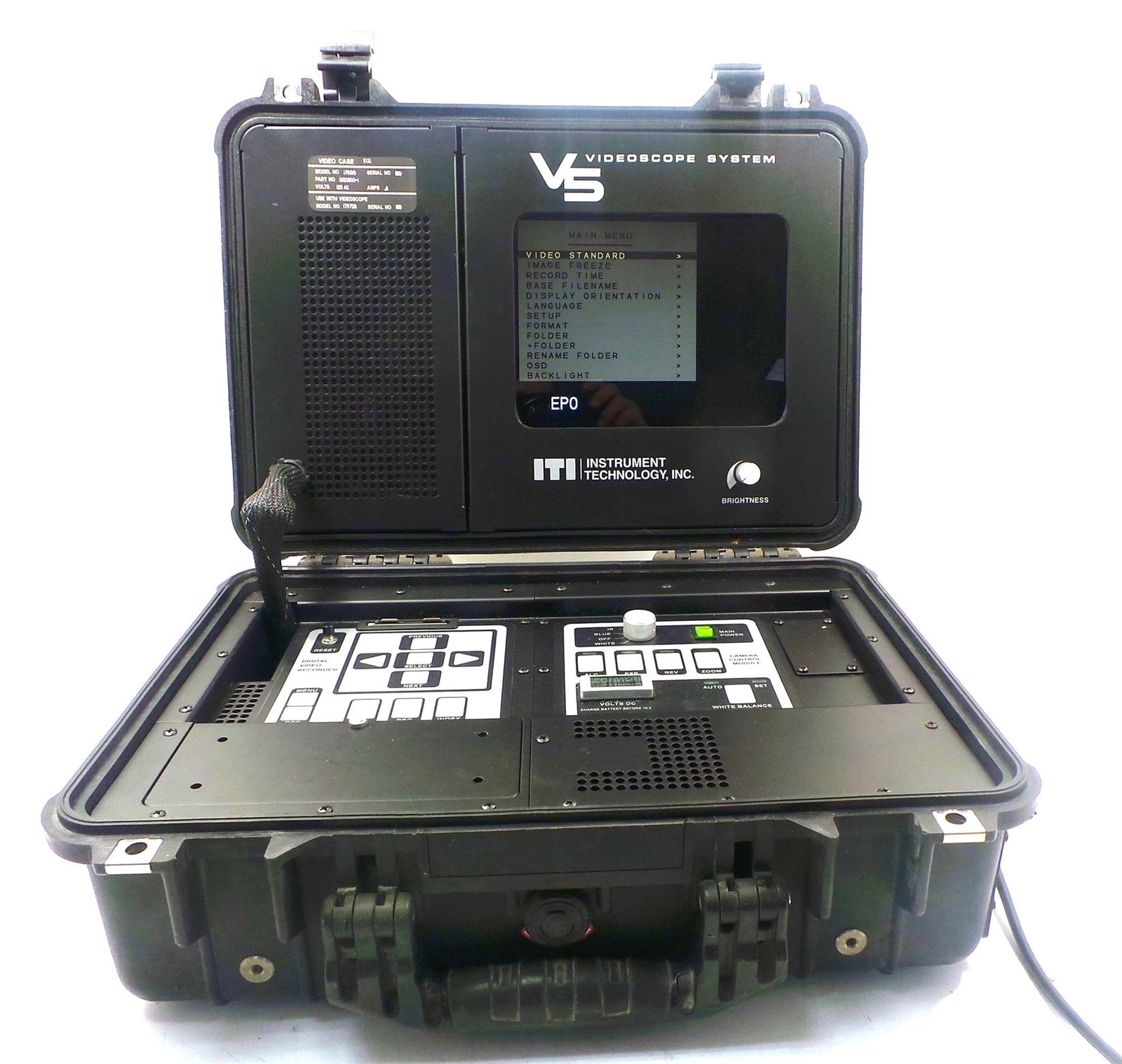 ITI VIDEO CASE 178310 V5 VIDEOSCOPE SYSTEM  - Free Shipping
