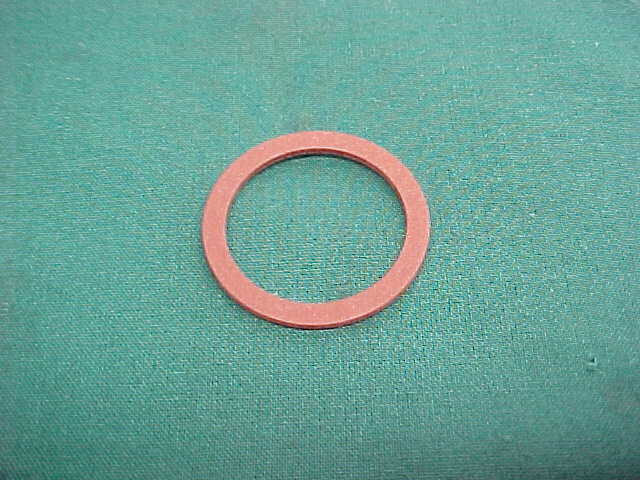 Red fiber washer for  '57 - '65 Corvette fuel injection drive cable housing
