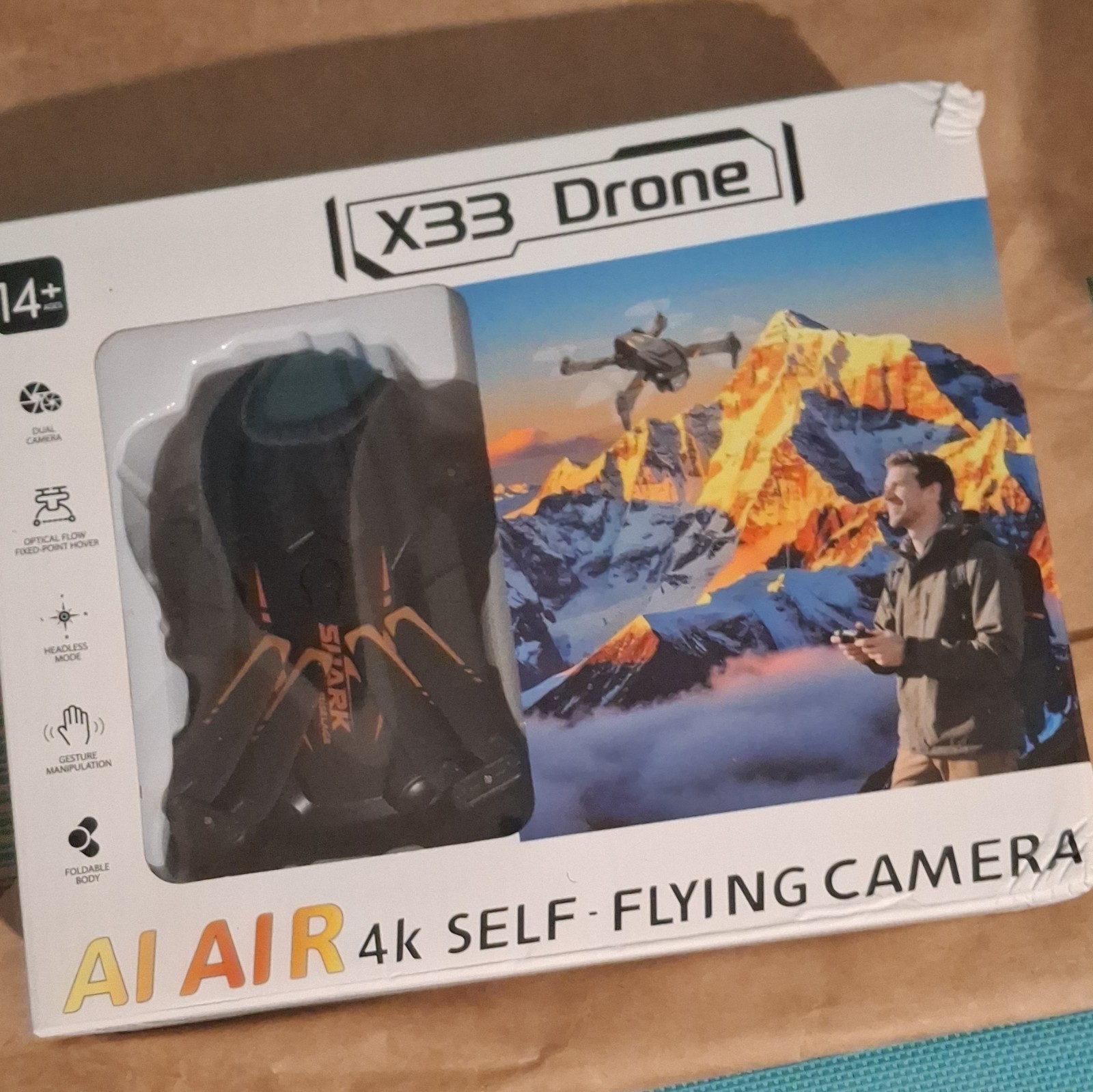 X33 Air Ai 4k self flying Drone