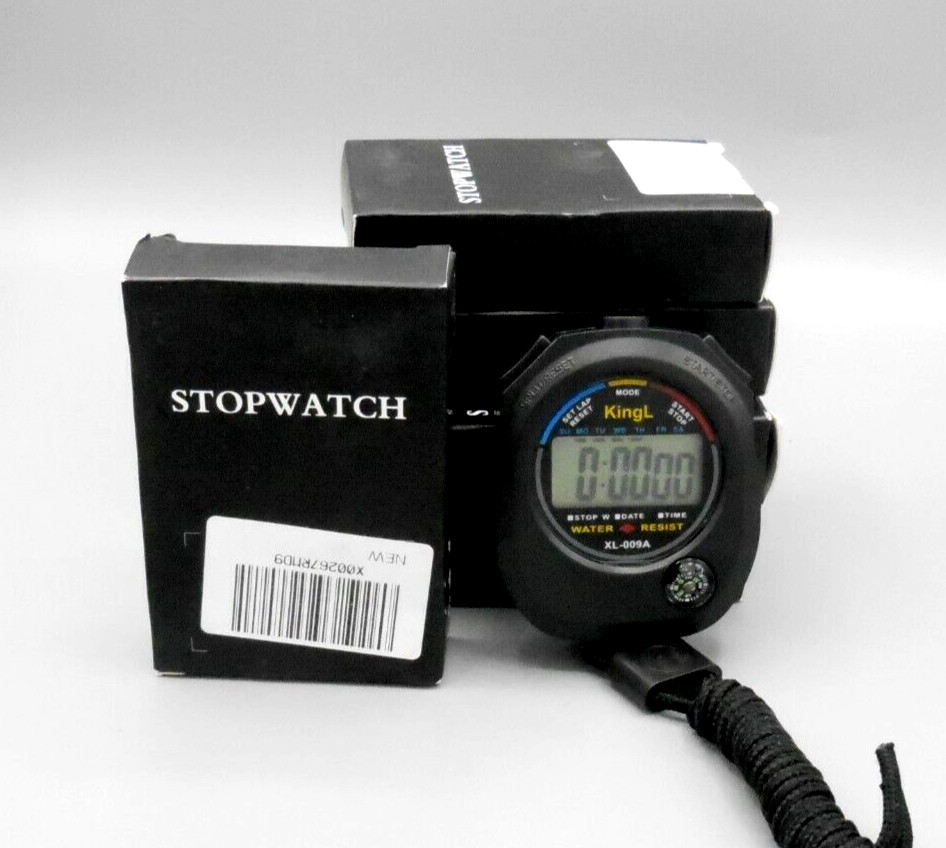 Lot of 5 KingL XL-009A Digital Stopwatches
