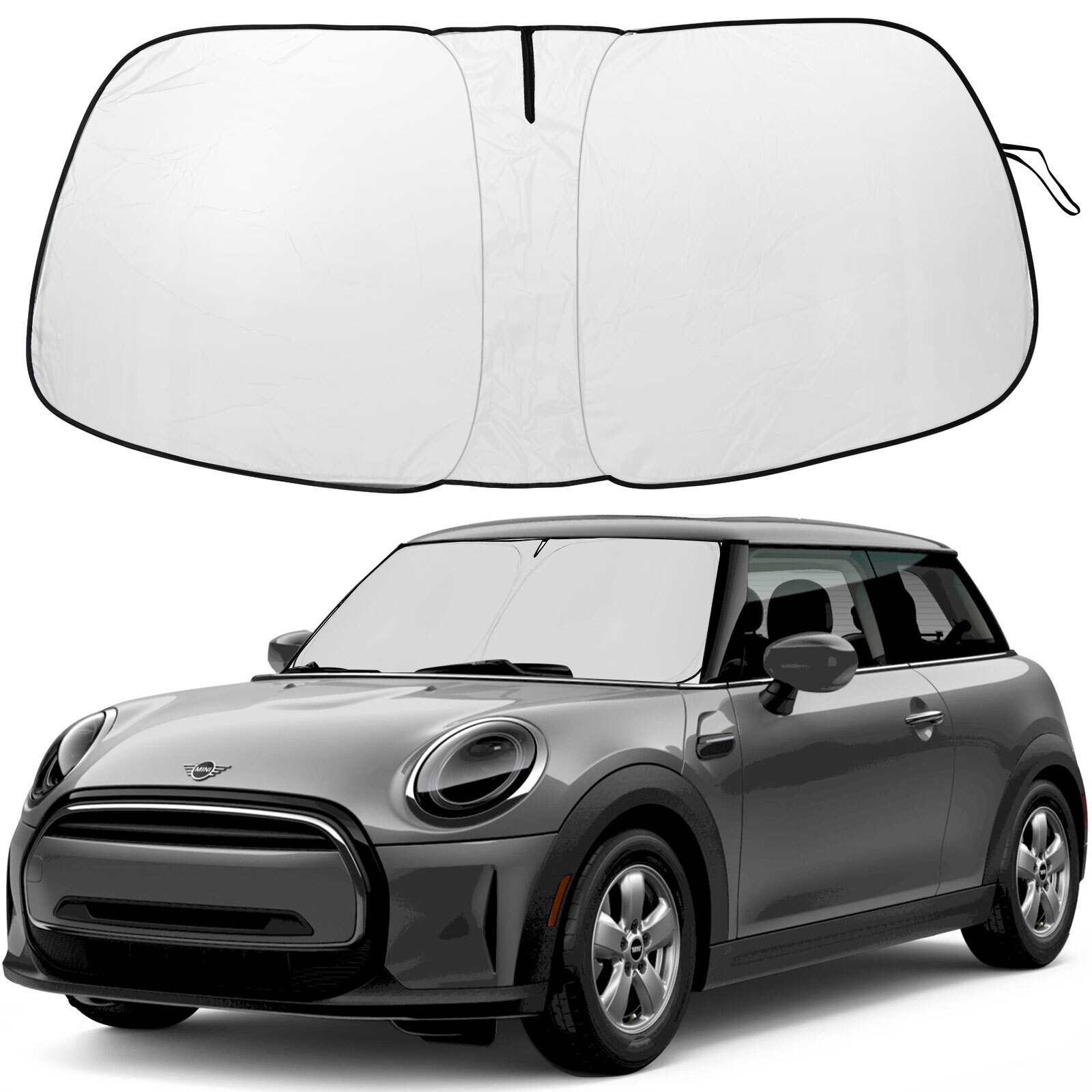 For 2015-2023 Mini Cooper S Hardtop Windshield Sun Shade UV Block Window Cover