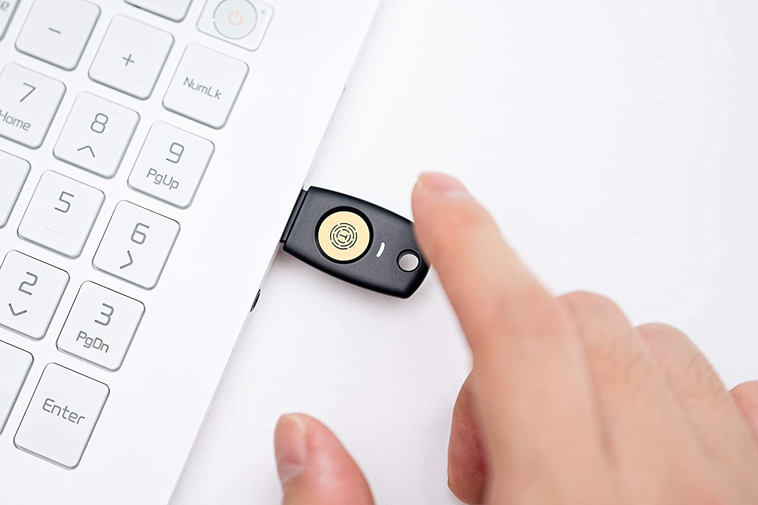 FIDO2 U2F Security Key Passkey Two-Factor Authentication USB Key Pin+Touch USB