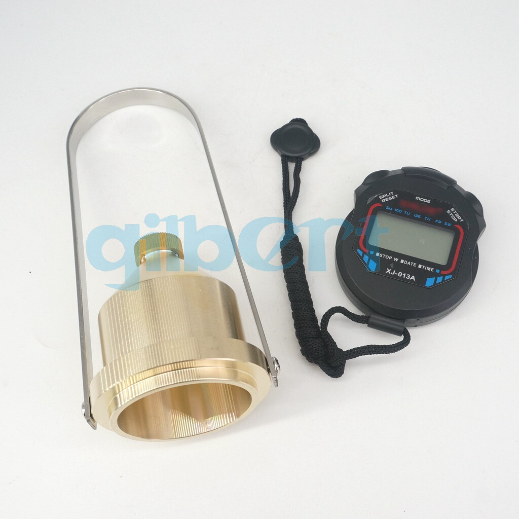 Paint Viscosity Cup Viscometer Flow Cup Stopwatch Mixing Thinning Tool 4#