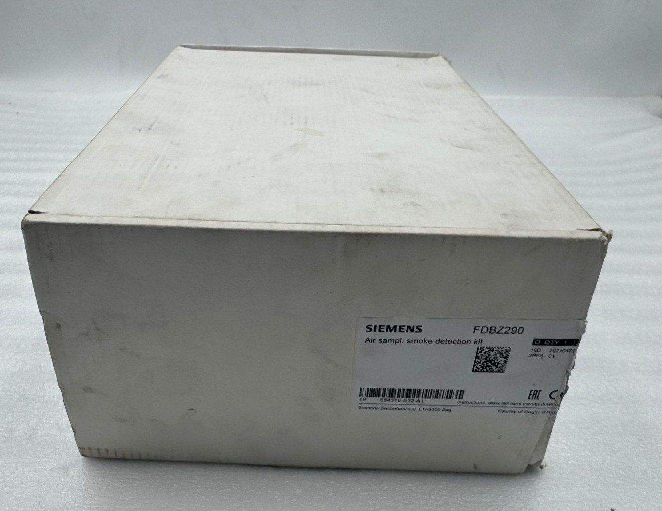 SIEMENS FDBZ290 AIR SAMPLING SMOKE DETECTION
