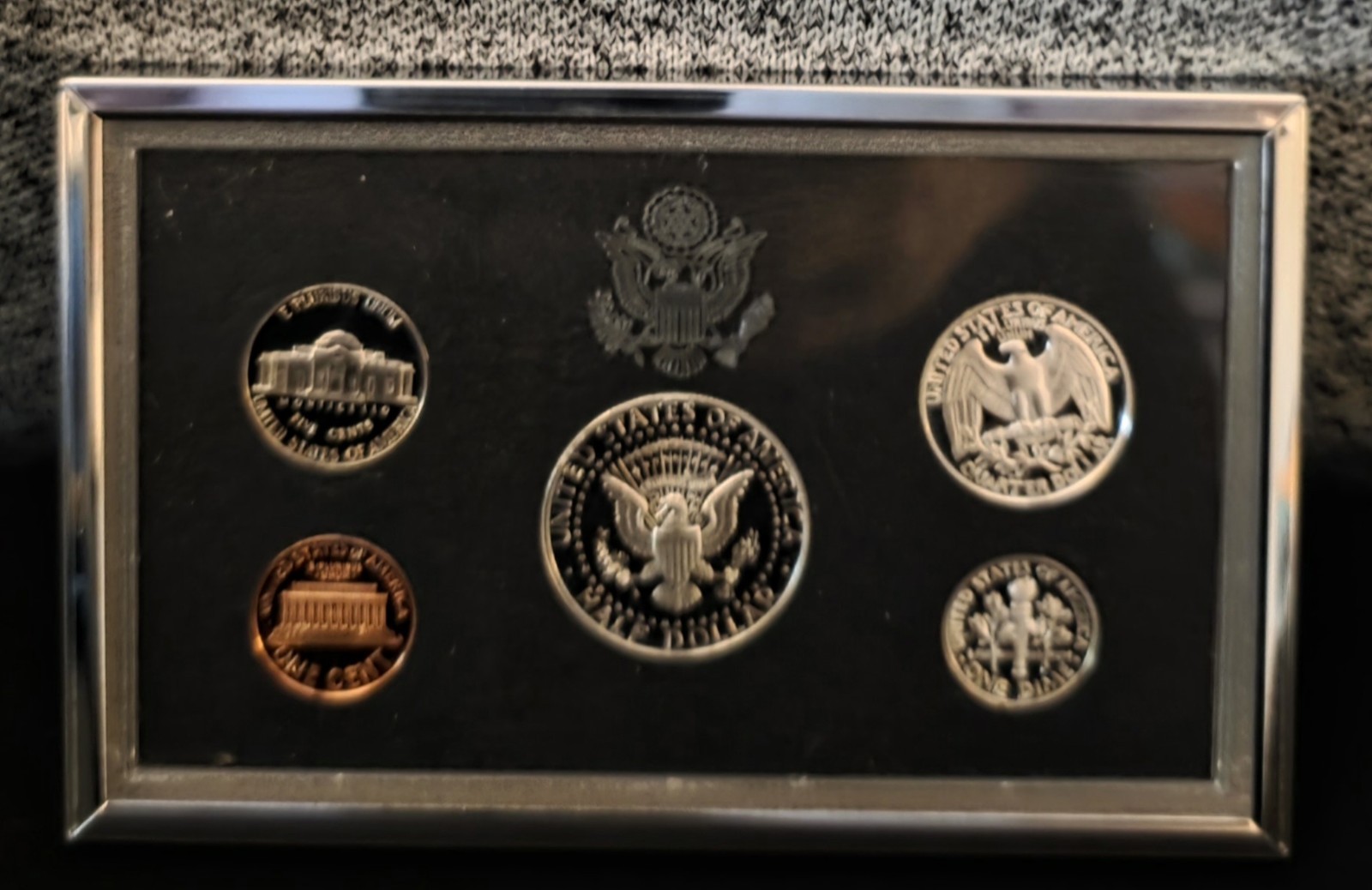 1993 S U.S Mint Premier Silver Proof Set - COA & Box