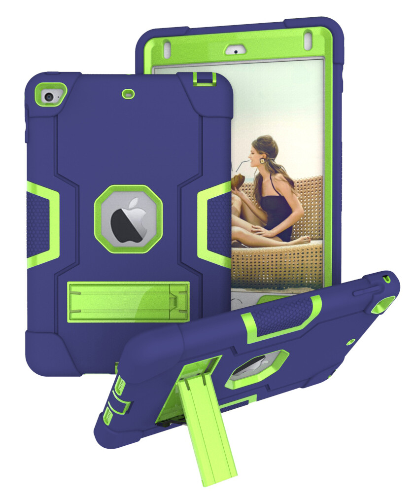 For iPad Mini 1 2 3 4 5 7.9"Gen Kids Hard Heavy Duty Shockproof Case Stand Cover