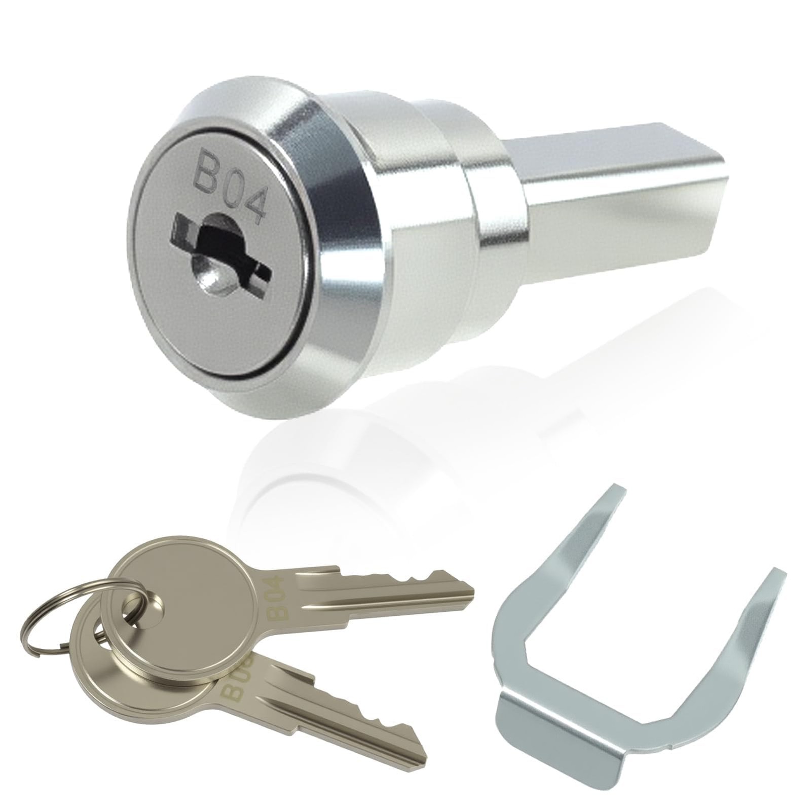 Nextpal Stainless Steel Husky Tool Box Lock Replacement Set, Universal 1 PACK