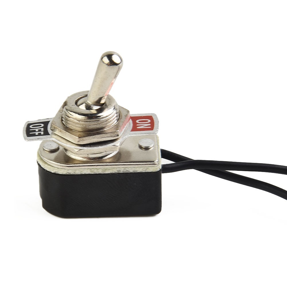 for TOGGLE Switch SPST 6A SPST Contacts Switch for TOGGLE With Wire Switch