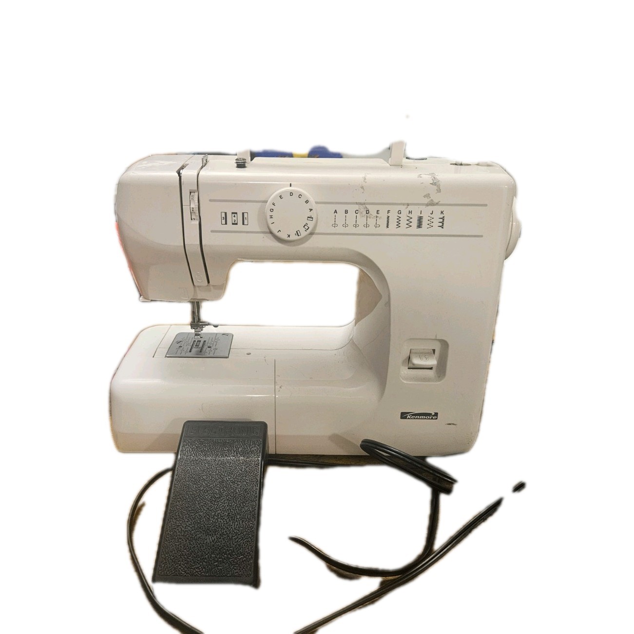 Kenmore 385 17826690 Sewing Machine w/ Pedal, Works Well, Tested