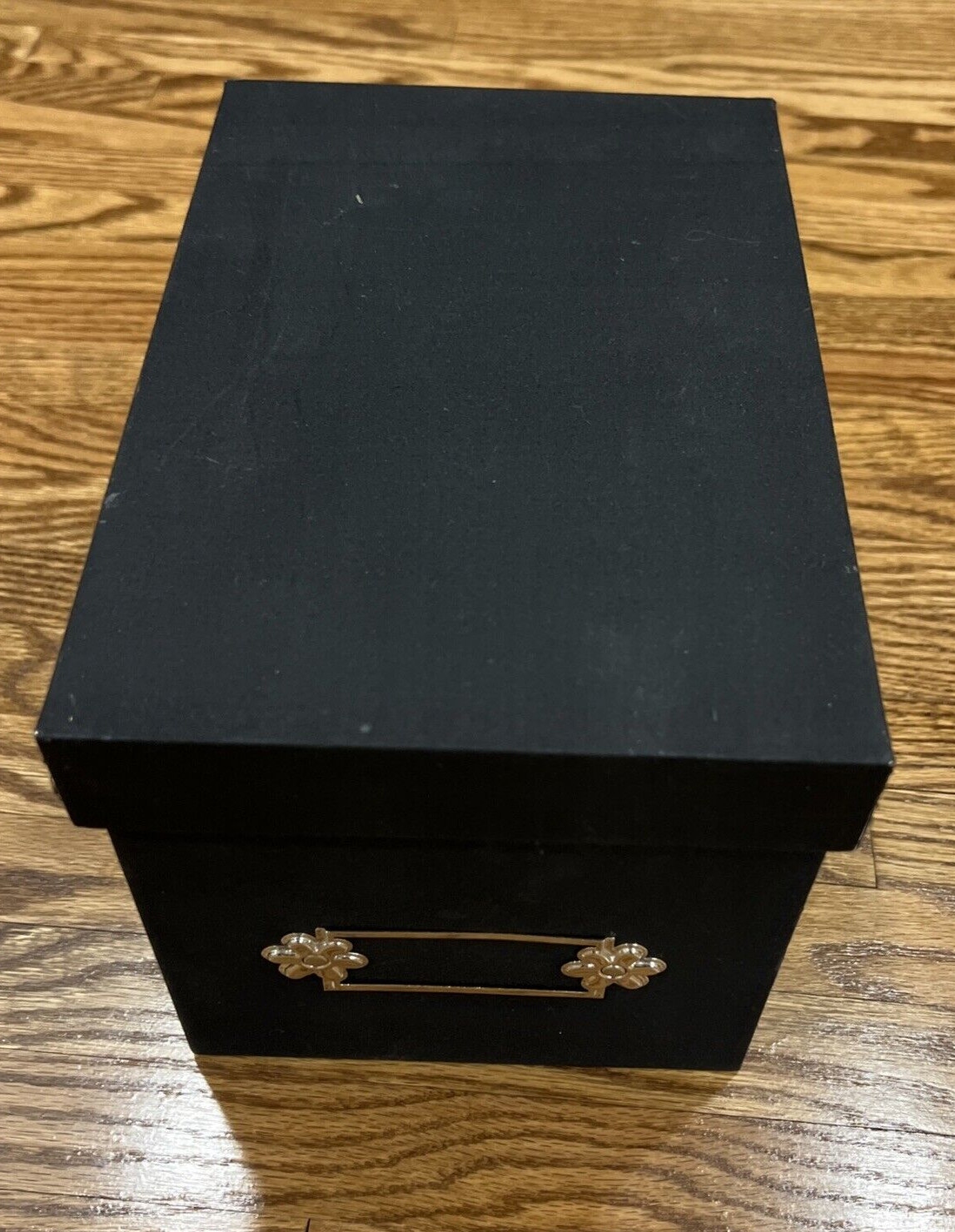 Stampin Up Die Cut Card Storage Box, Black, Small