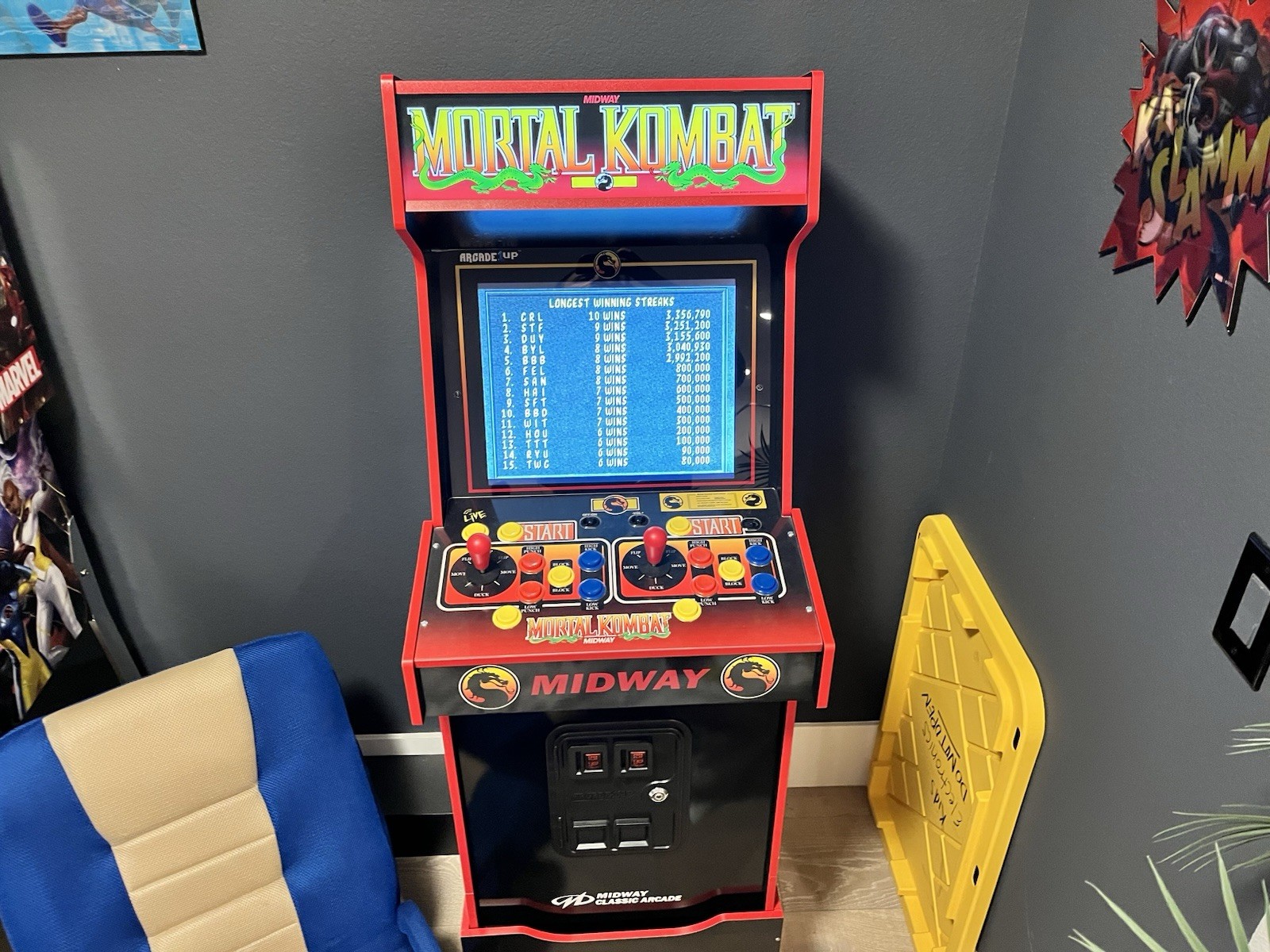 Mortal Combat Arcade Machine Game