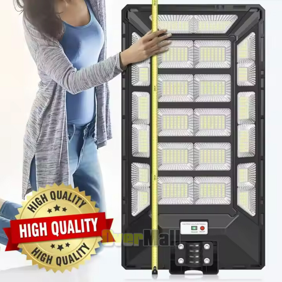 9900000000LM Solar Street Light Motion Sensor Dusk To Dawn Raod Lamp Waterproof