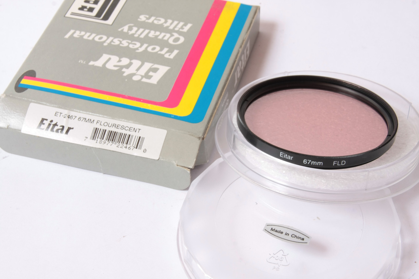 67mm F-DL Flourescent to Daylight Photo Filter - Eitar ET-2467 - NEW G1