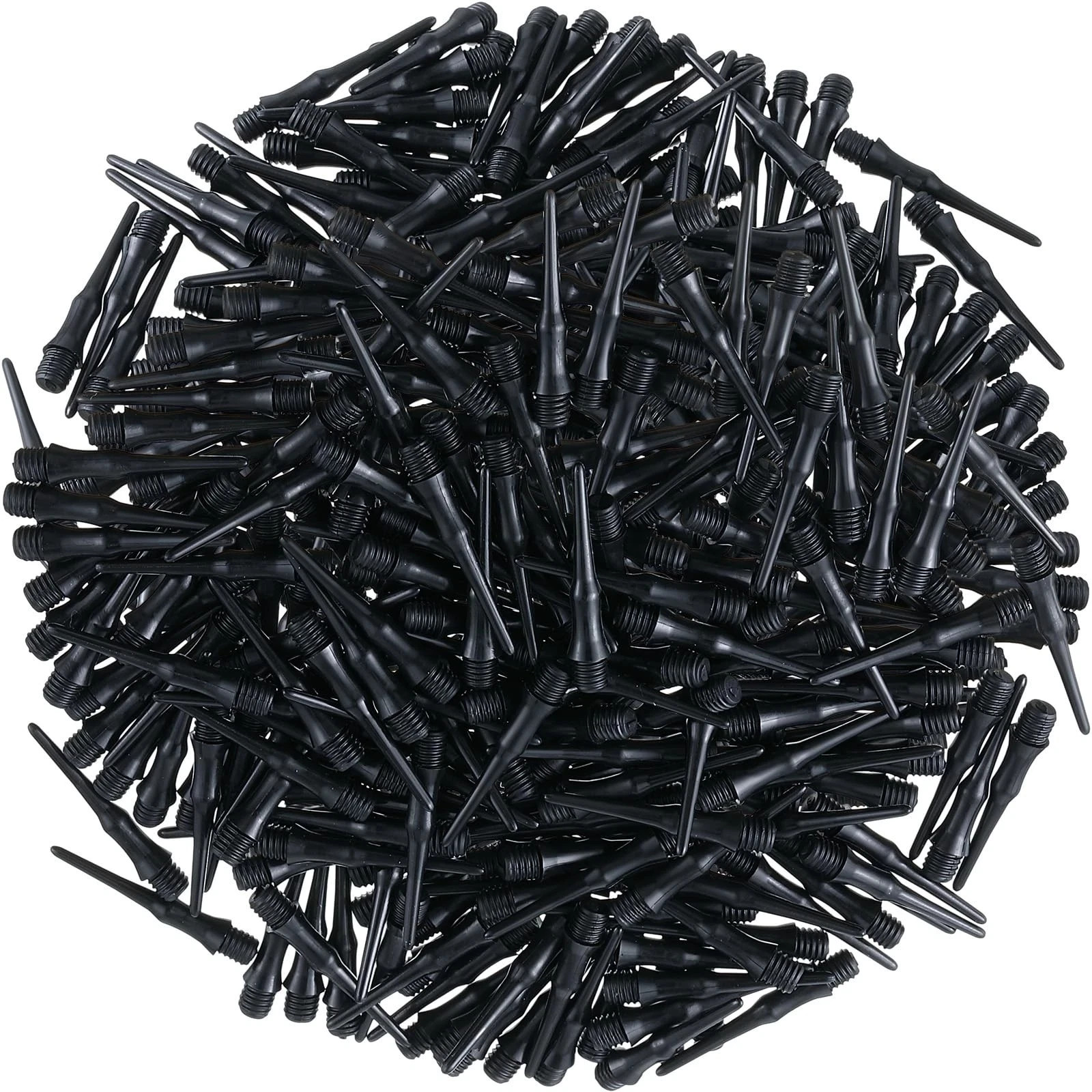 200 Pack 2BA Thread Soft Tip Dart Points Plastic Replacement Dart Tips Soft Tip