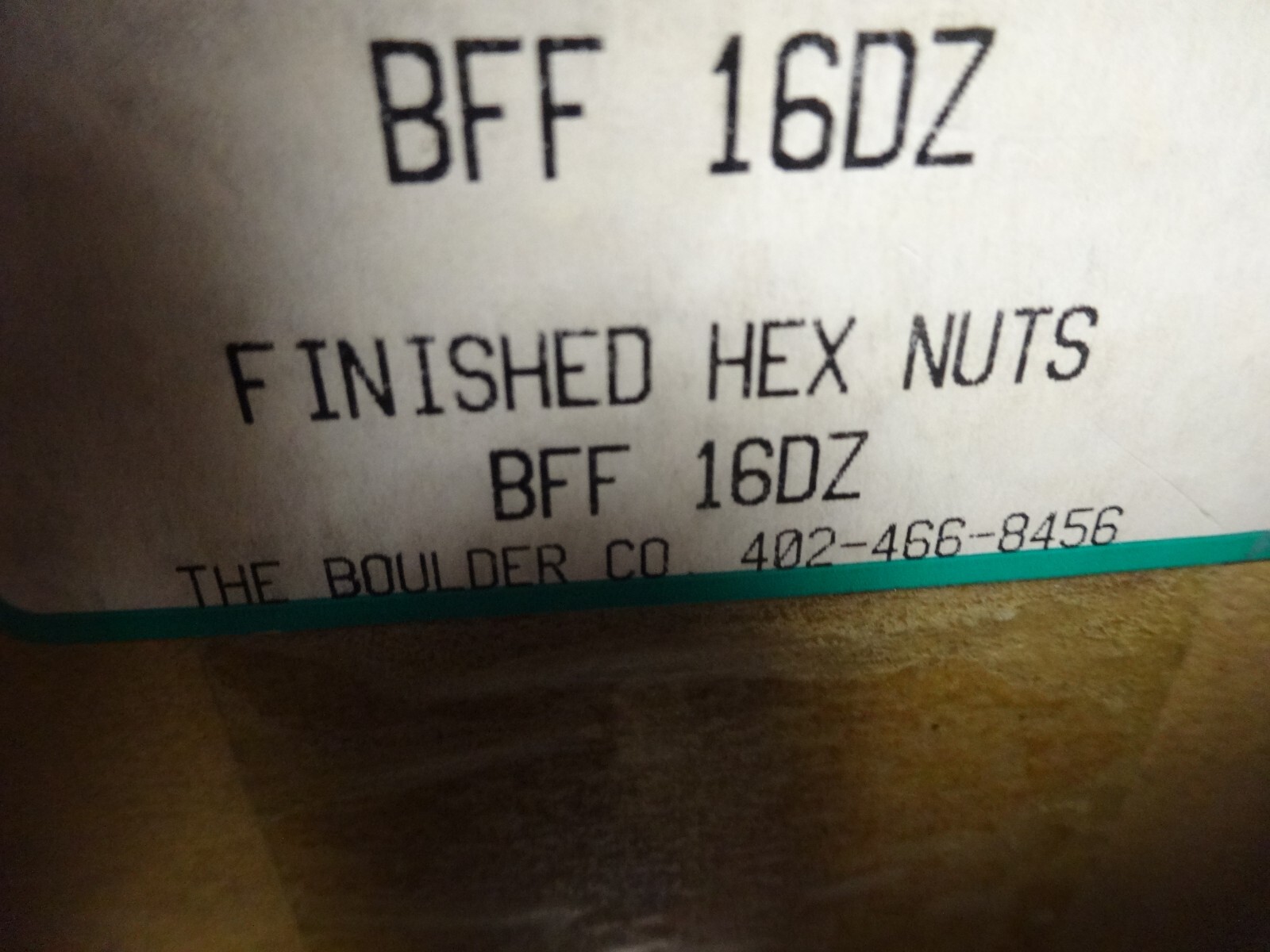 Grade 2 Finished Hex Nuts ZINC PLATED Steel