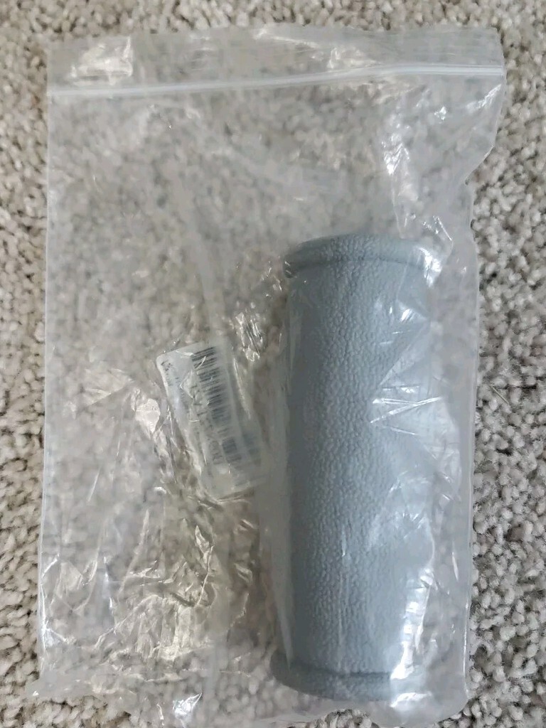 Replacement Gray Crutch Soft Rubber Hand Grip