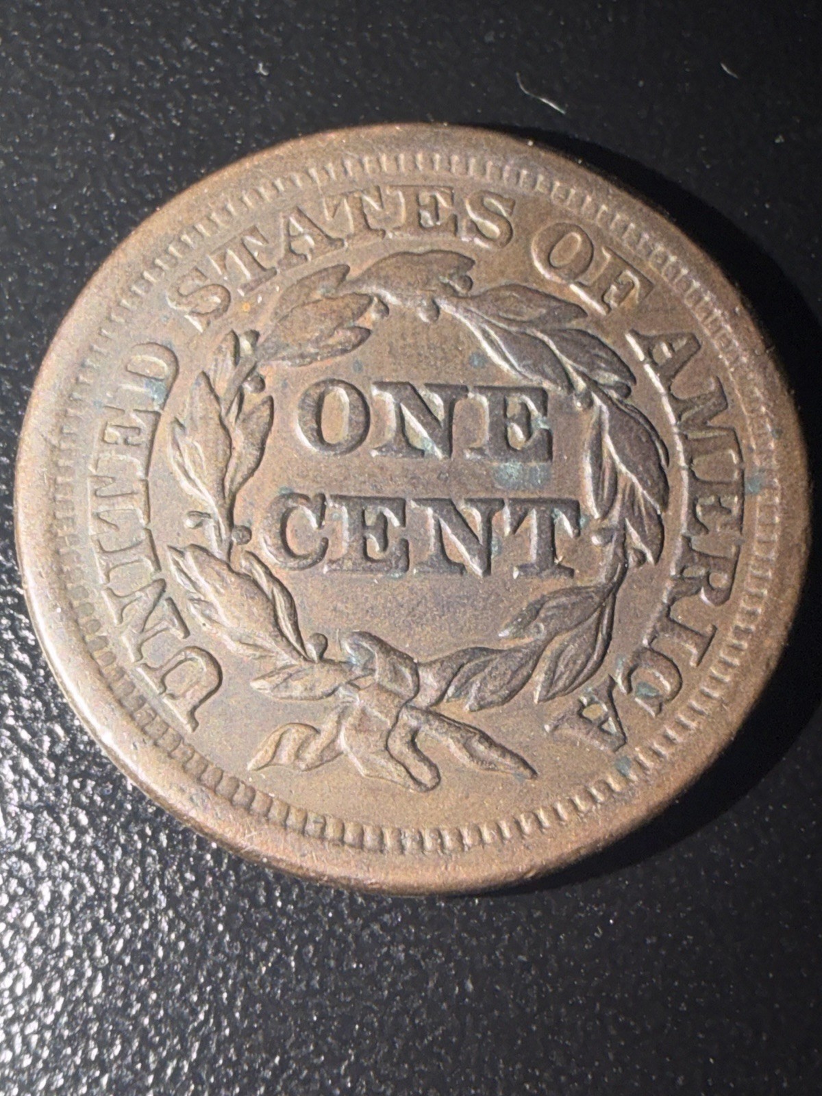 1854 Large Cent VF/XF Scratches