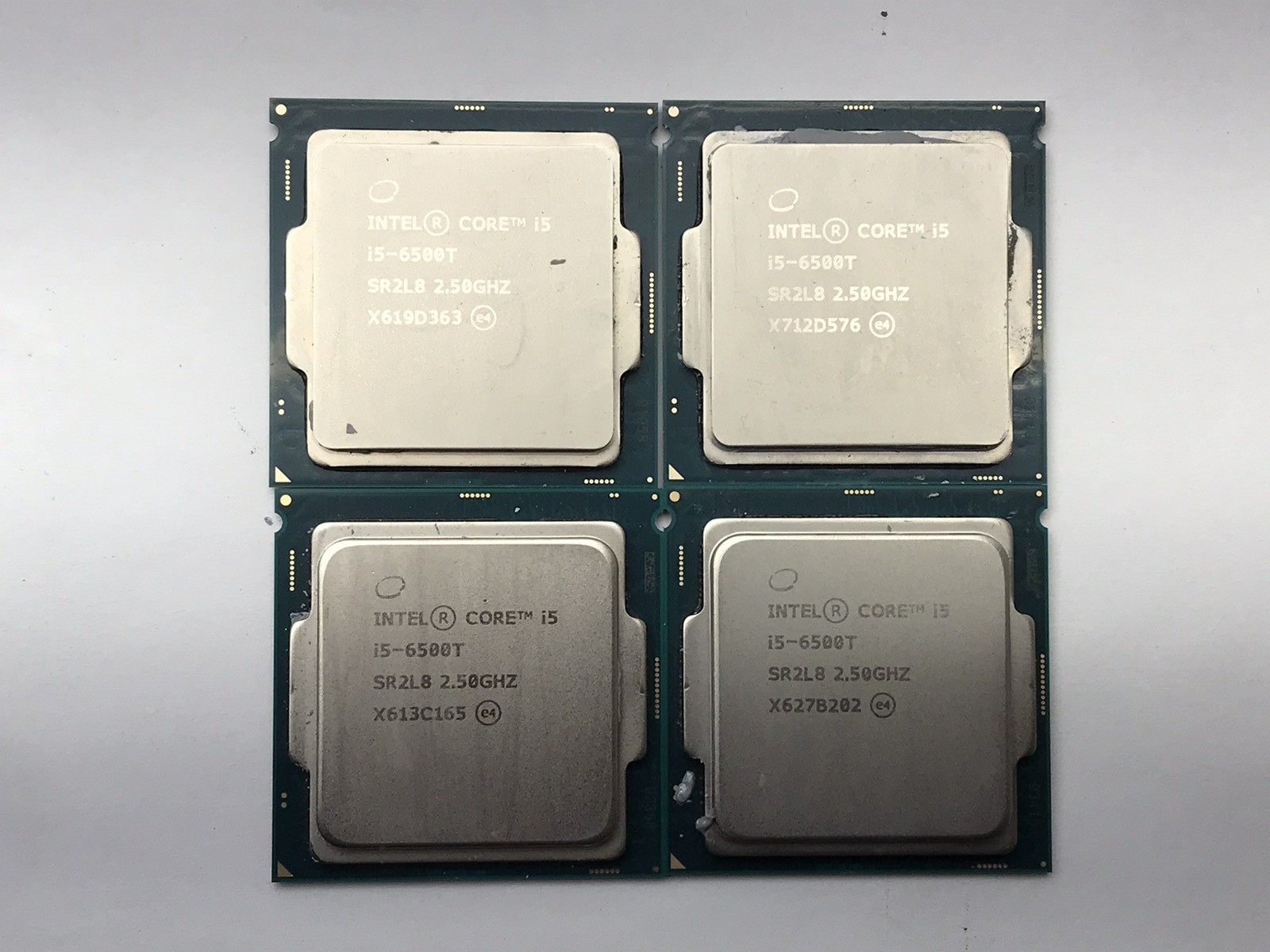 Lot of 4 Intel Core i5-6500T SR2L8 2.50GHz 6 MB Cache Desktop CPU Processor