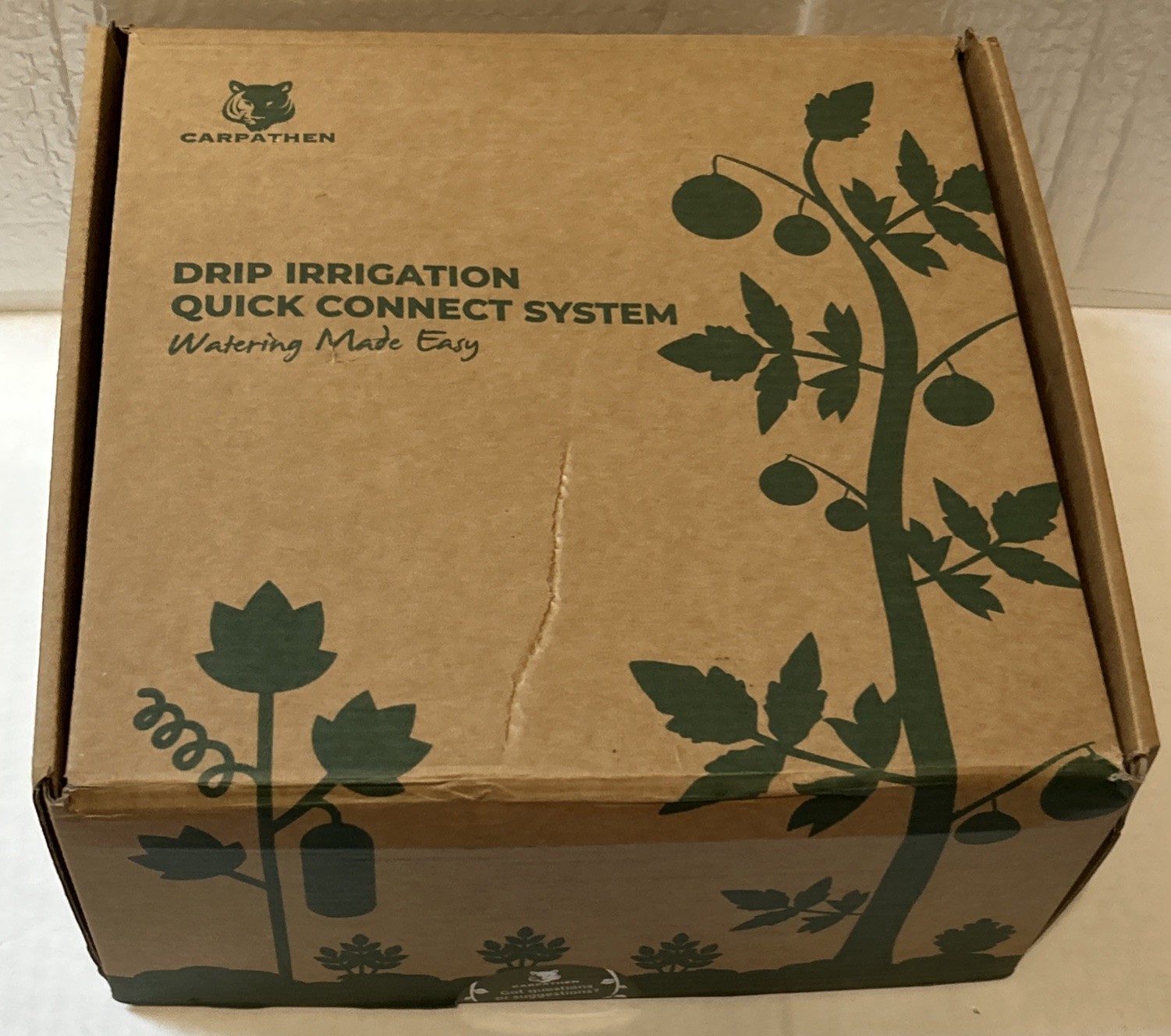Drip Irrigation Quick Connect System-Starter Kit- By CARPATHEN, NEW