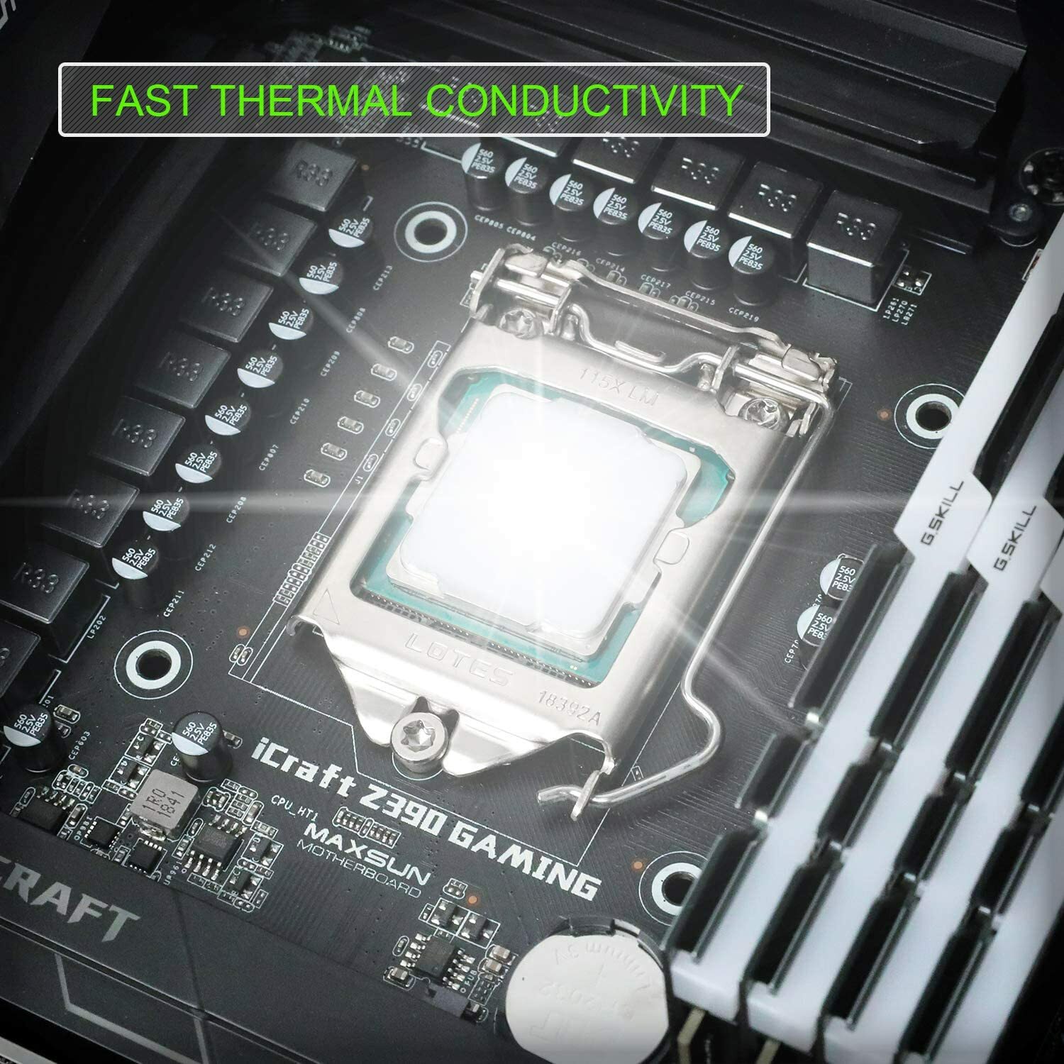 TR9X High Performance Thermal Grease CPU GPU Heatsink Compound Paste Syringe