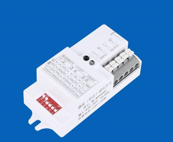 Microwave Radar Induction Light Switch 360 Degree 500W Radar Motion Detector