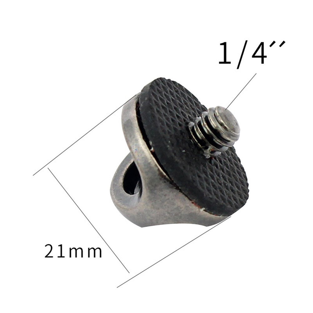 1/4" Shoulder Strap Connection Buckle Fixing Screw Adapter Camera Quick Sling