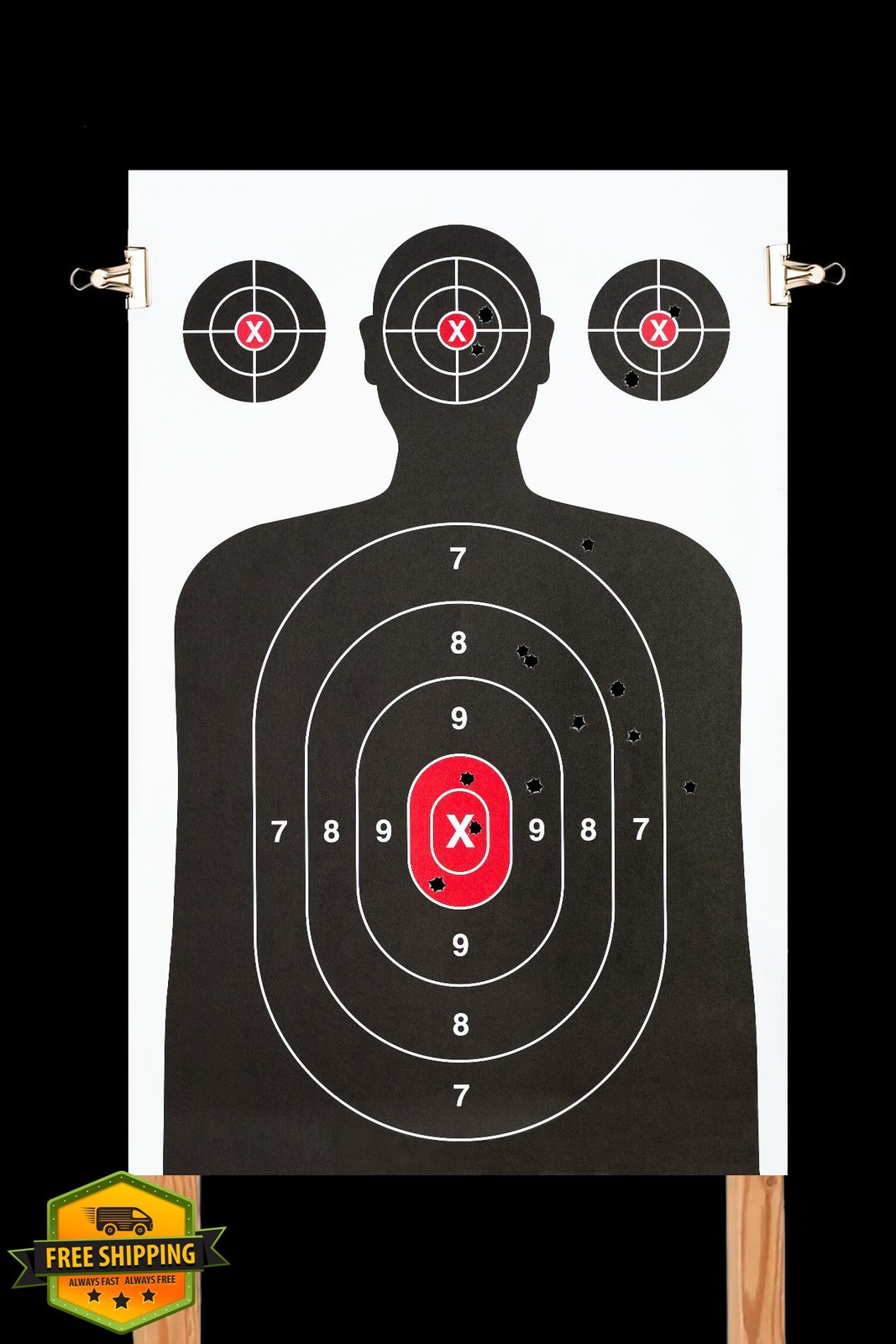 Bargain Paradise 100 Pack 14x22" Targets