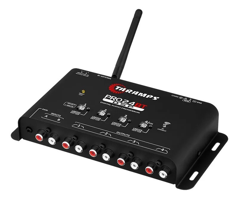 Taramps Digital Car Audio Processor PRO 2.4BT DSP Bluetooth Control App