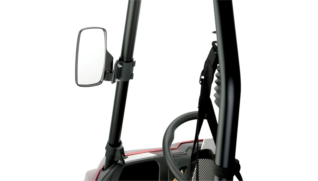 NEW MOOSE UTILITY 0640-1085 UTV Sideview Mirrors - Black - OFFROAD/UTV/RZR