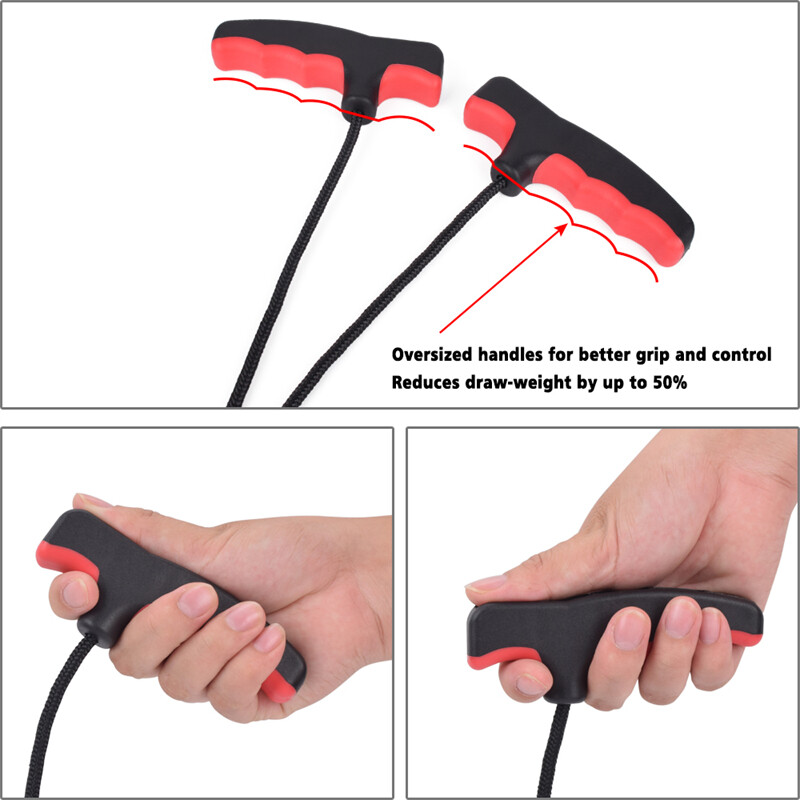Crossbow Rope Cocking Device – Double Handle Design for Smooth Archery Use