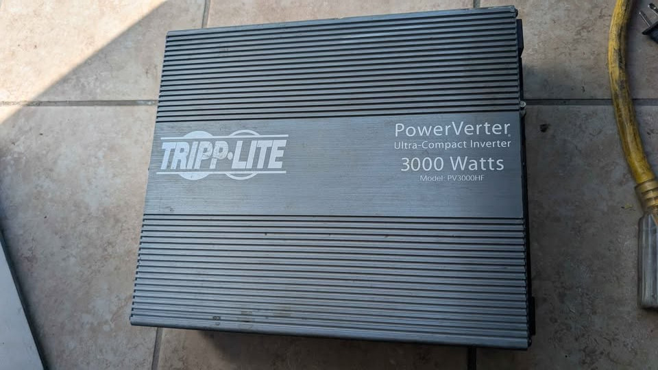 Tripp Lite 3000 WATT PV3000HF Inverter - Black DC-AC
