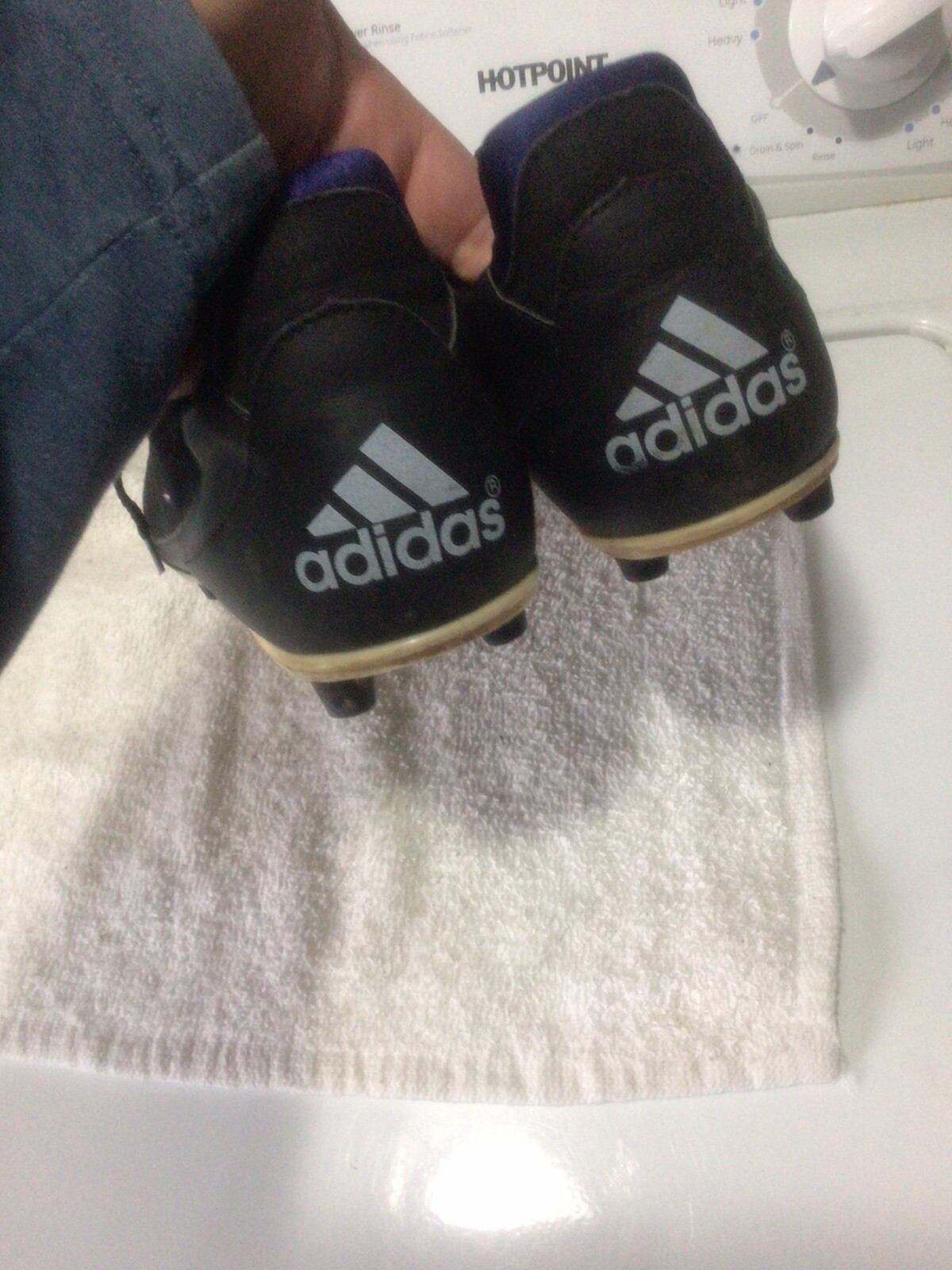 Adidas Goletto FG Vintage Soccer Cleats Men’s Size 12.5 Black,Purple