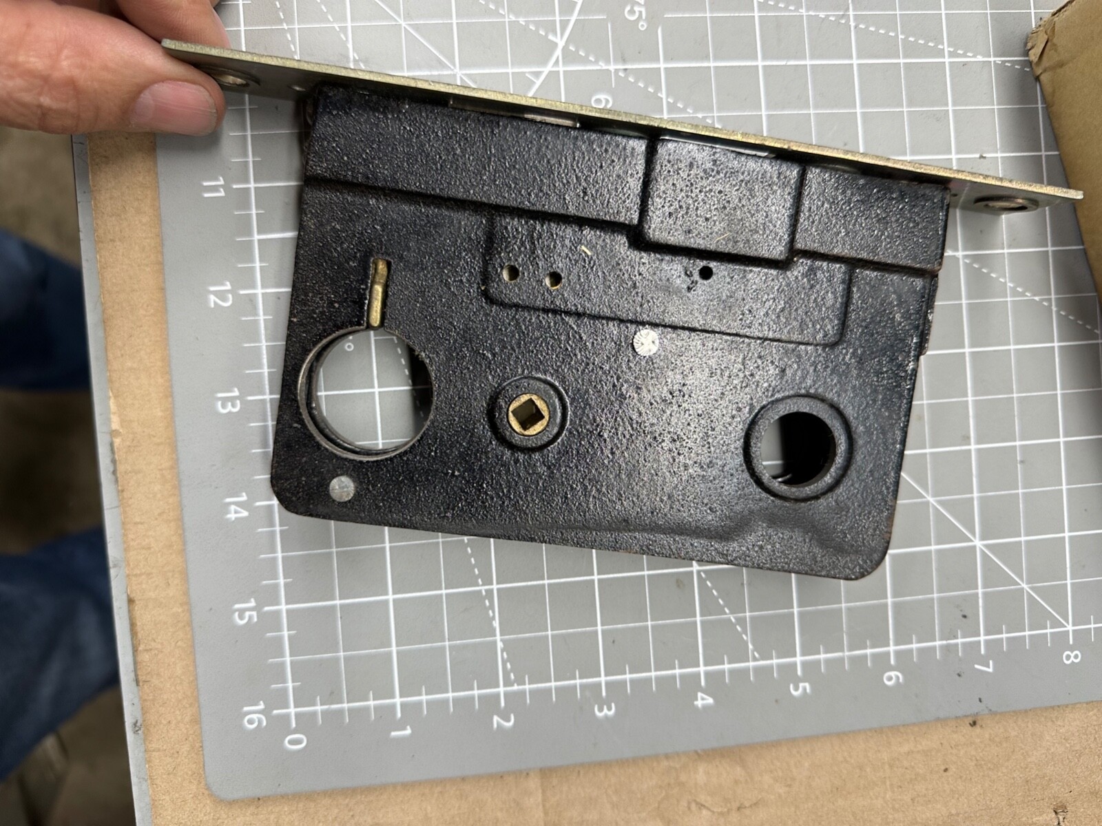 VINTAGE SARGENT DCM 772 MORTISE LOCK, NEW BUT OLD STOCK