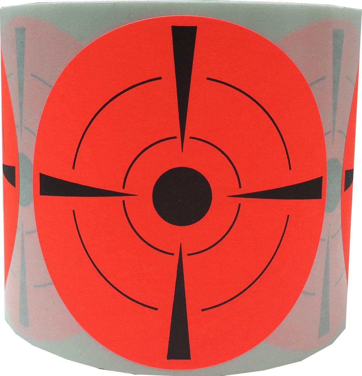 Shooting Target Paster Stickers | 3" Inch Round - 100 Pack | Pick One Color