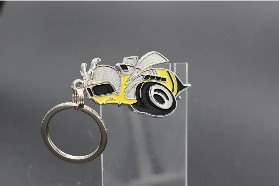 Dodge Superbee emblem keychains. Single sided, 2mm thick- 48